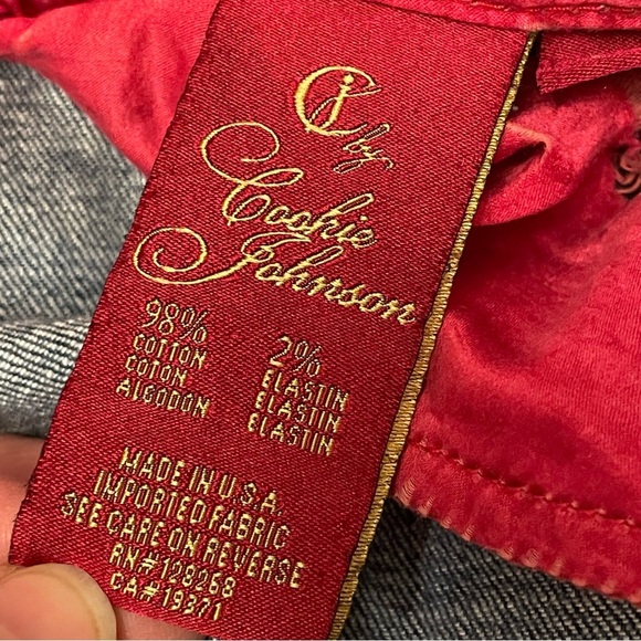 Grace bootcut by Cookie Johnson - size 28 denim jeans Made in USA - Picture 13 of 15